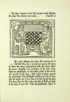 The Game of the Chesse, facsimile