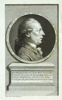 Bartolozzi (Francesco) André Danican Philidor: Bartolozzi (Francesco) André Danican Philidor,portrait showing Philidor in profile, engraving, F. Bartolozzi delin. et sculp. 1777, 15 x 9cm. ***Francesco Bartolozzi, Italian engraver (1