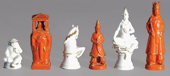 AN ÄETESTE VOLKSTEDT PORCELAIN SET