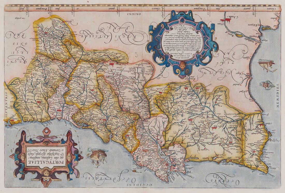 Ortelius (Abraham) - Portugalliae que olim Lusitania, (1 of 1)