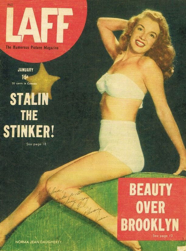 Monroe, Marilyn - January 1947 cover of the humorous (1 of 1)