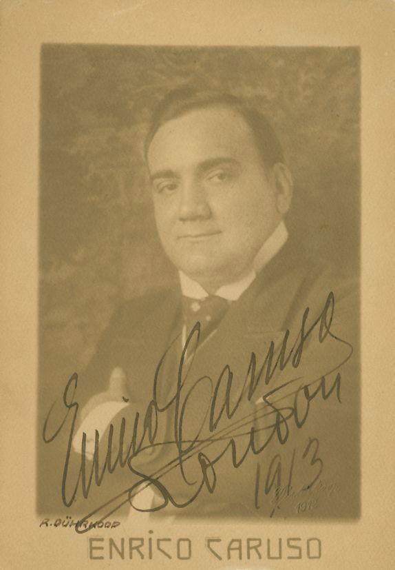 Caruso, Enrico - Vintage, head and shoulders (1 of 1)
