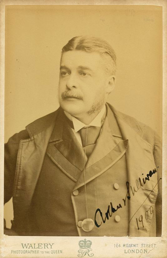 Sullivan, Arthur - Sepia toned, head and shoulders (1 of 1)