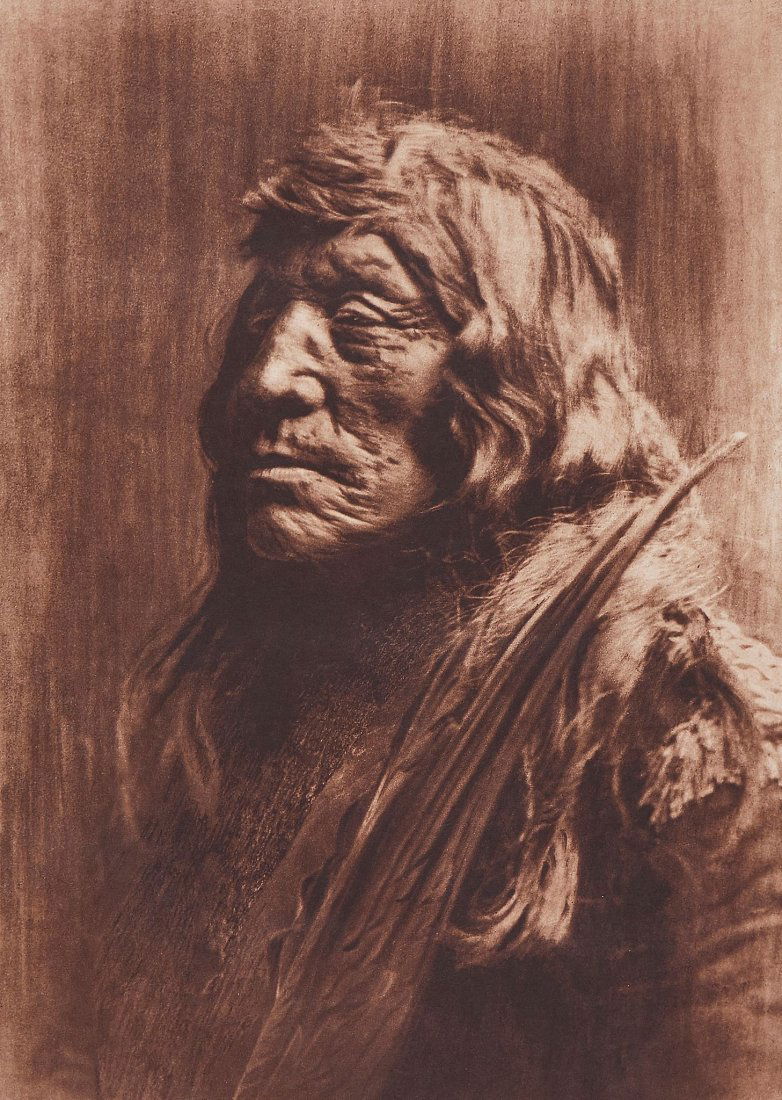 Curtis (Edward Sheriff) - White Calf - Piegan, (1 of 1)