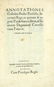325A: Budaeus (Gulielmus) Annotationes...