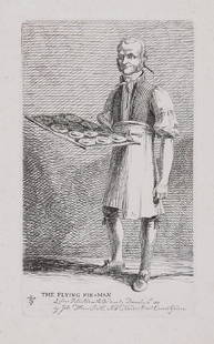 Trade and Industry.- - A mixed group of street vendors: including 13 London Cries by John Thomas Smith, 9 early 19th century issues of Old London Cries after Marcellus Laroon, and an assortment of over 50, including a few duplicates, of fish-sellers, milkm