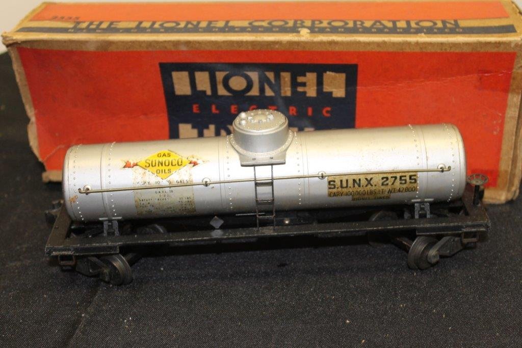 2555 "O" Gauge Tank Car with Box (1 of 2)
