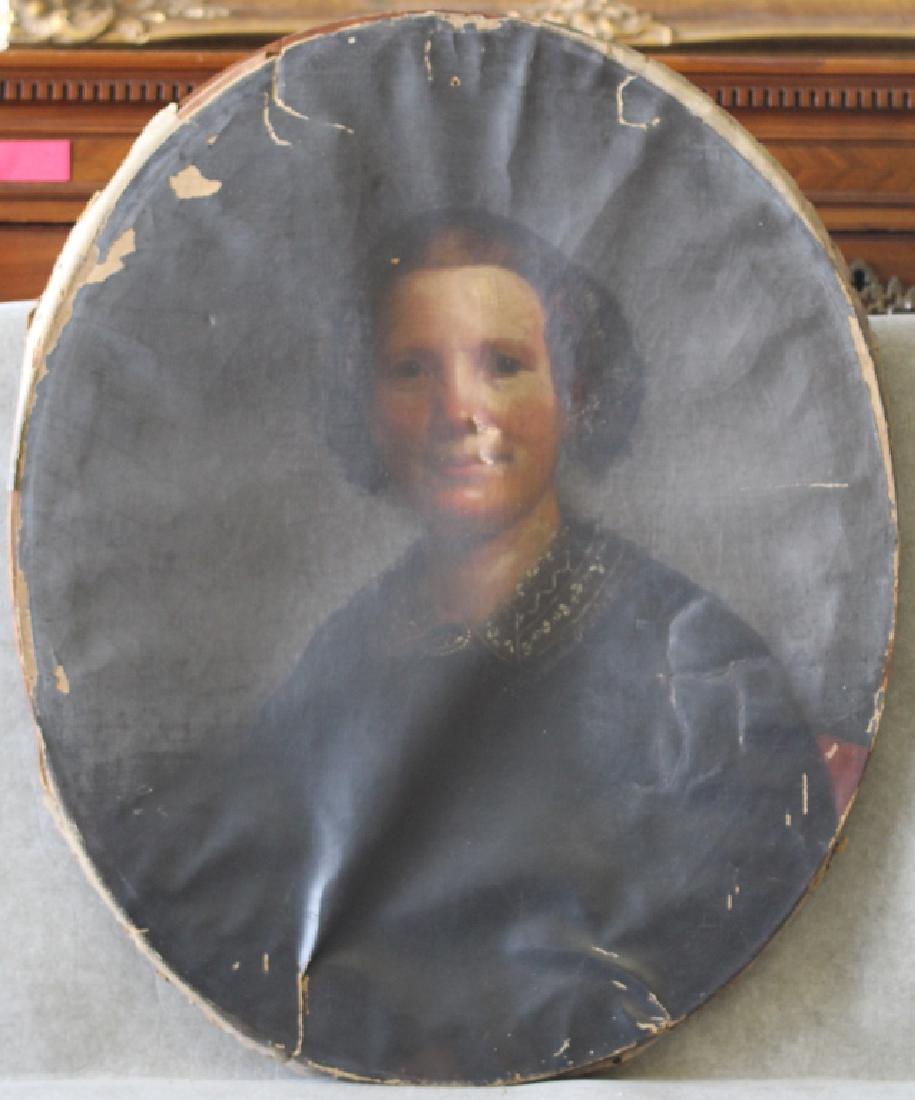 William Harrison Scarborough Portrait of Woman: Scarborough (American, 1812 - 1872) is considered one of the greatest master Southern painters, active mainly as a portraitist. A native of Tennessee, he spent much of his career in South Carolina. Sc