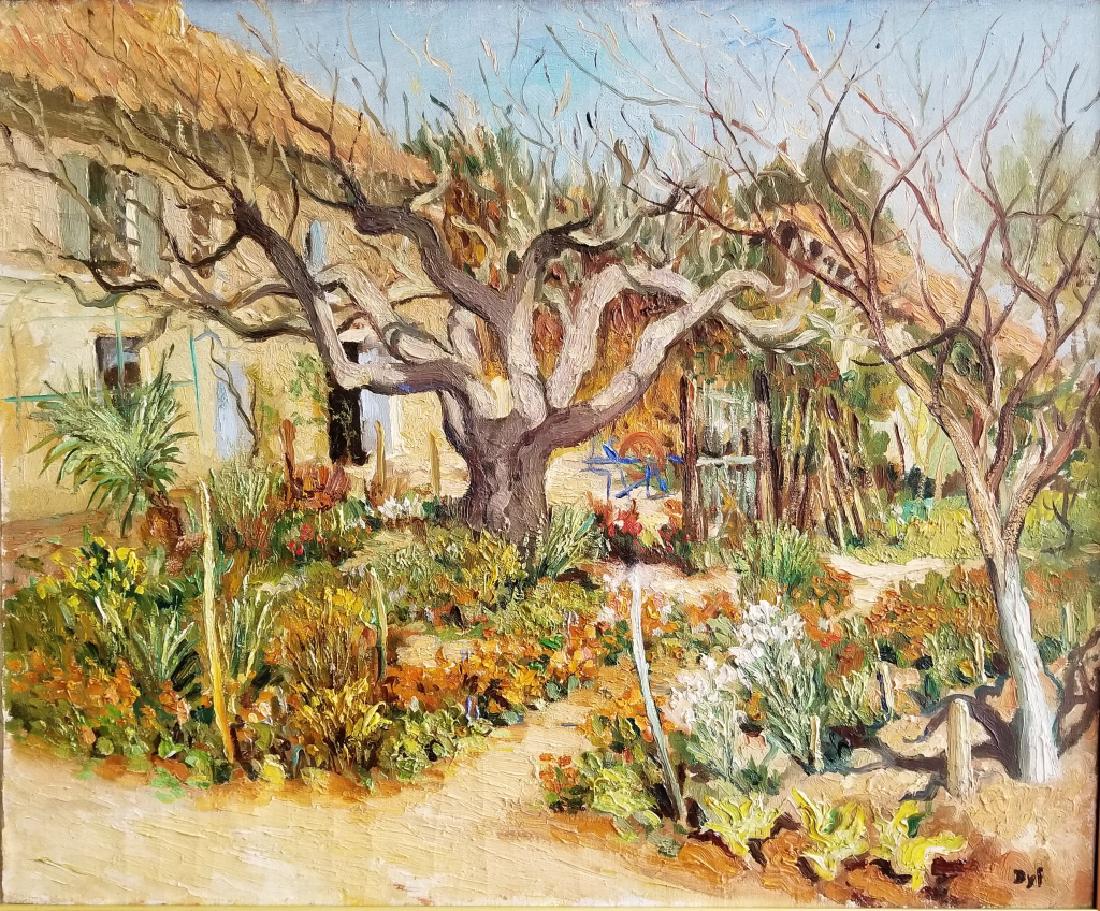 Marcel Dyf Impressionist O/C: This lot features an original oil on canvas Impressionist painting by Marcel Dyf (French 1899 - 1985). Marcel Dyf was born as Marcel Dreyfus on 7 October 1899 in Paris. He grew up in Normandy, in the
