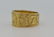 14k Gold Good Luck Band Ring - 2