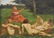 Gustaaf Vanaise Figures in a Landscape O/B - 3