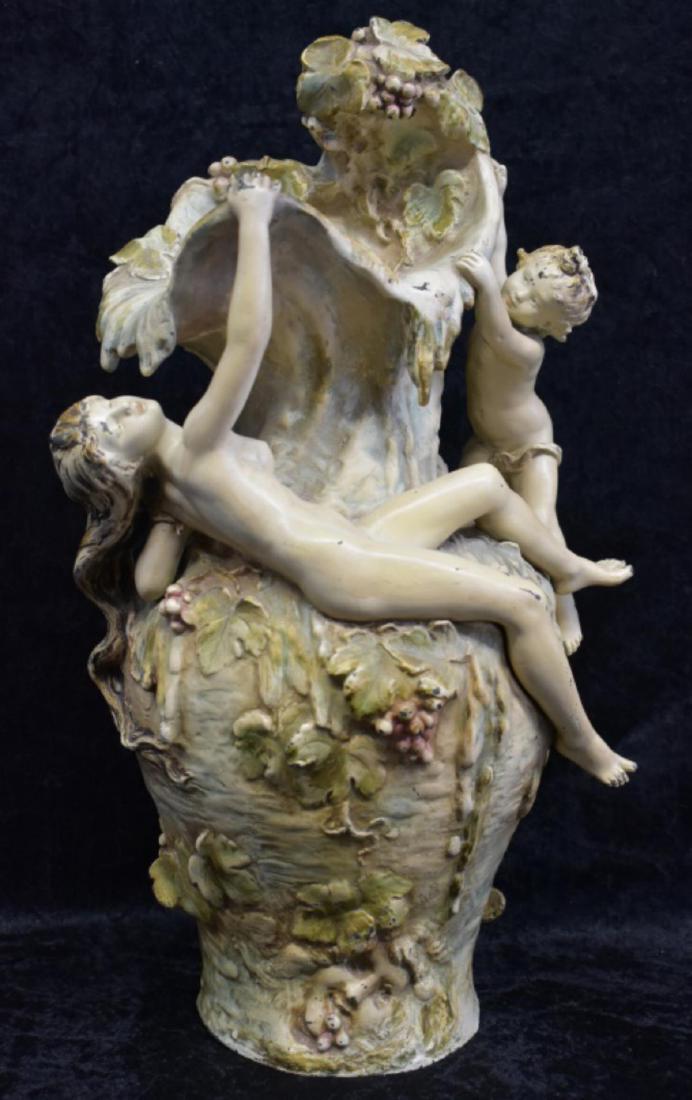 1901 Hippolyte Francois Moreau Cast Bronze Vase (1 of 14)