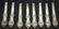 International Sterling Silver Joan of Arc Flatware - 6