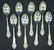 International Sterling Silver Joan of Arc Flatware - 8