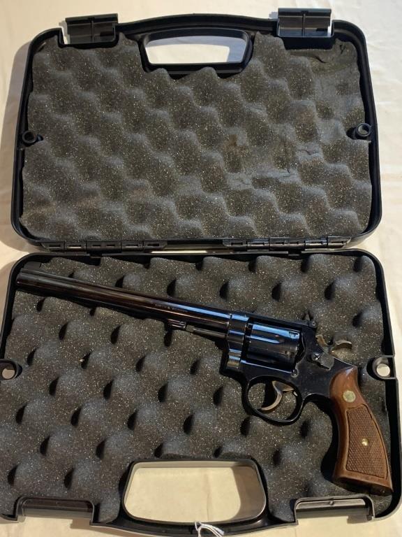 Smith & Wesson 14-3 .38special 8 3/8" barrel: Target Masterpiece. Serial #5K55704