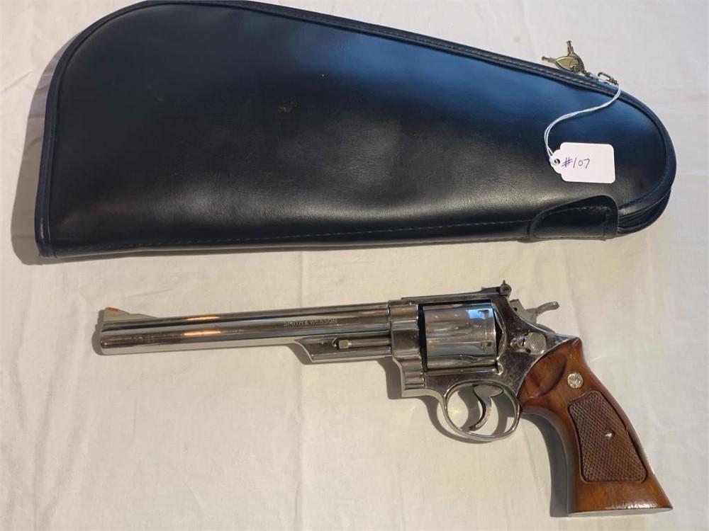 Smith & Wesson Model 29-2 Nickel 8 3/8" barrel: Serial #N725528