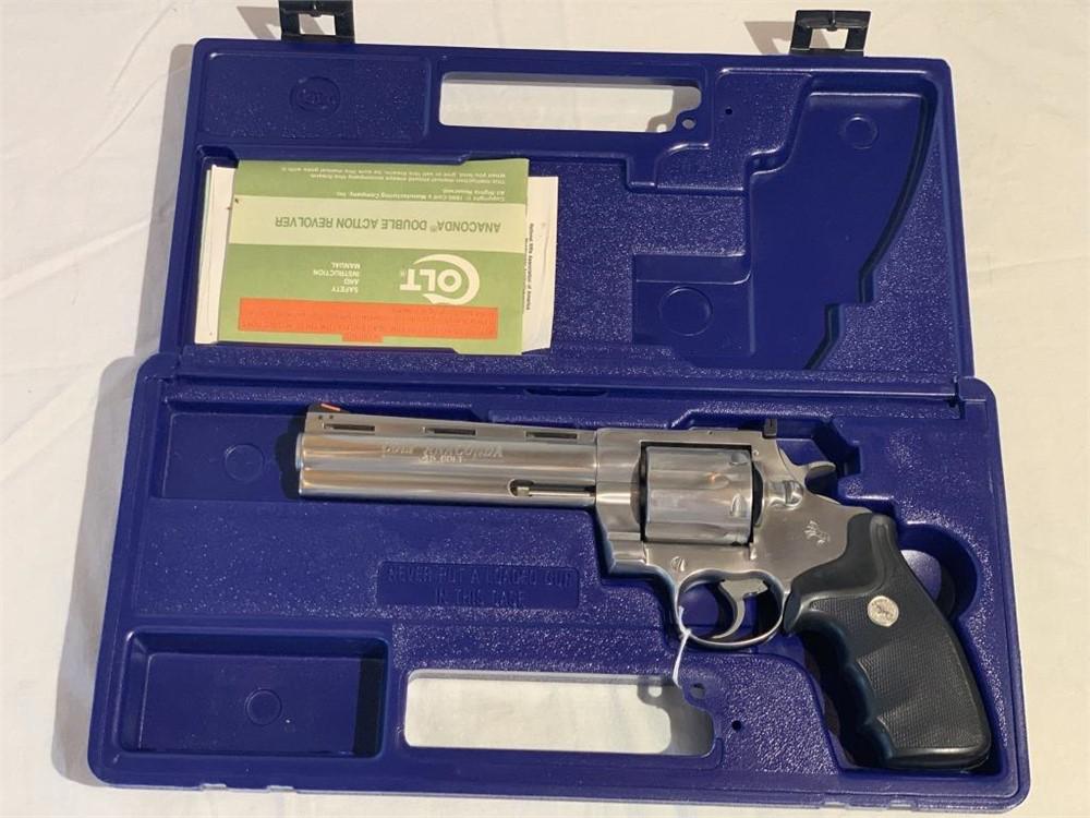 Colt Anaconda 6" barrel .45cal, New in Box: Serial #MM37949