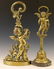Edwardian cast iron and brass doorstop modelled as a