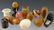 Collection of twelve assorted thimble cases in ivory,