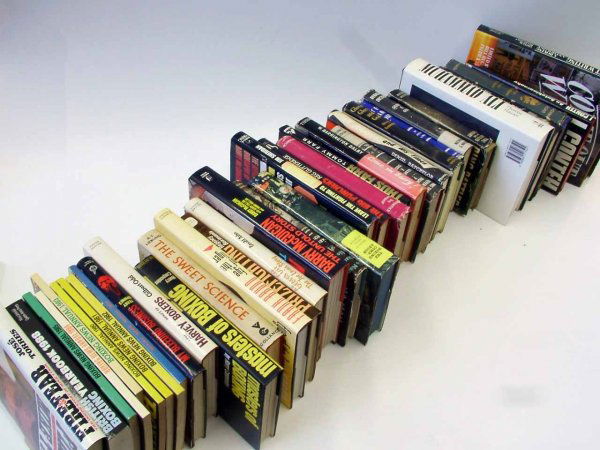 Jack Johnson and his Times and 35 others: BATCHELOR D. Jack Johnson and his Times 1956 dw., illus., and thirty five other boxing books. 36 vols