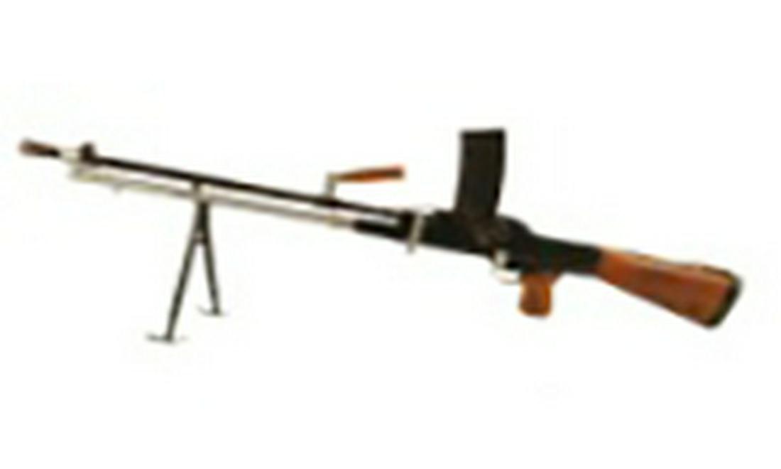 ZB-26 Czech Light Machine Gun Model: ZB-26 Czech Light Machine Gun Model -- ZB-26 is a Czech gun designed as a reliable magazine fed light machine for the Czech military went into service in 1928. However it was also the most exported li