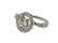 1.20 CTW DIAMOND RING IN 14K WHITE GOLD G-H/SI1-SI2 CEN