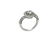 1.20 CTW DIAMOND RING IN 14K WHITE GOLD G-H/SI1-SI2 CEN - 2