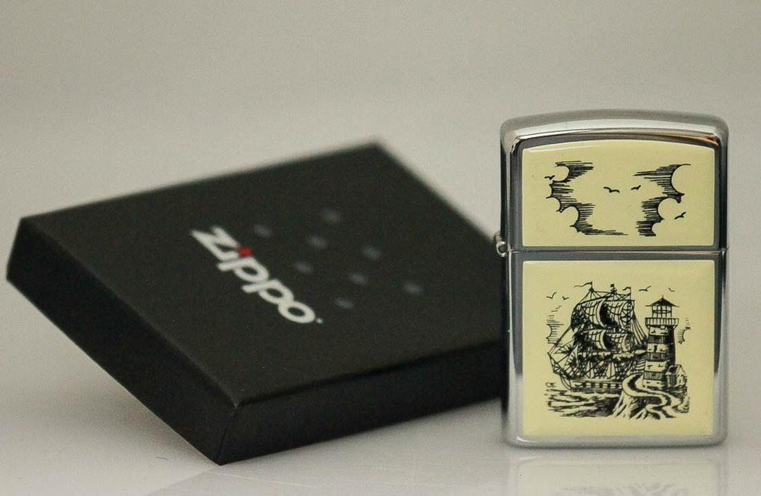 COLLECTIBLE GENUINE ZIPPO LIGHTER LIGHTHOUSE SERIES MAD: COLLECTIBLE GENUINE ZIPPO LIGHTER LIGHTHOUSE SERIES MAD -- COLLECTIBLE GENUINE ZIPPO LIGHTER LIGHTHOUSE SERIES MADE IN U.S.A NO LONGER AVAILABLE HIGHLY COLLECTIBLE ITEM #21ST15888