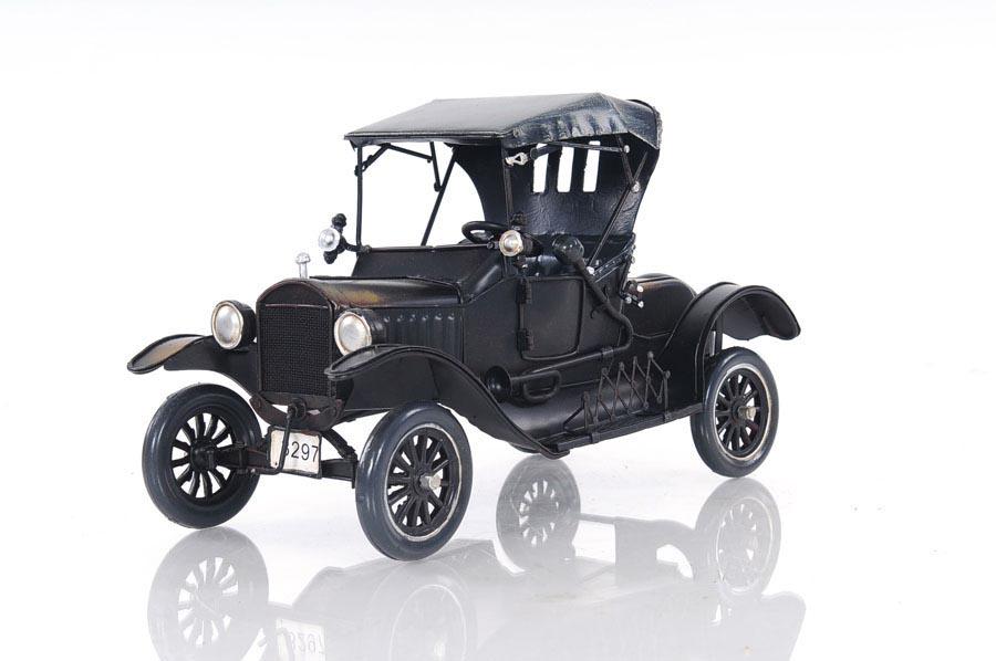 Black Ford Model T: Black Ford Model T -- DescriptionThe Ford Model T also known as ?Tin Lizzie? is an automobile that was produced by Henry Fords Ford Motor Company from October 1 1908 to May 26 1927. It is generally re