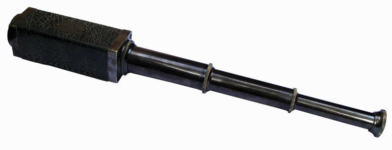 Square handheld Telescope- 16 Inches: Square handheld Telescope- 16 Inches -- This Square Hand held telescope made of high quality brass. Each component is crafted with finest craftsmanship. It comes with antique looking leather overlay t