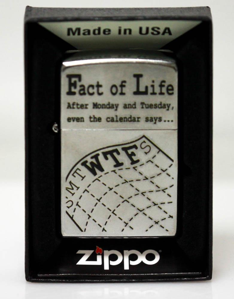 AFTER MONDAY GENUINE ZIPPO LIGHTER MADE IN U.S.A: AFTER MONDAY GENUINE ZIPPO LIGHTER MADE IN U.S.A -- AFTER MONDAY GENUINE ZIPPO LIGHTER MADE IN U.S.A #21ST90502