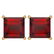 Certified 11.24 Ctw Genuine Garnet 14K Yellow Gold Stud