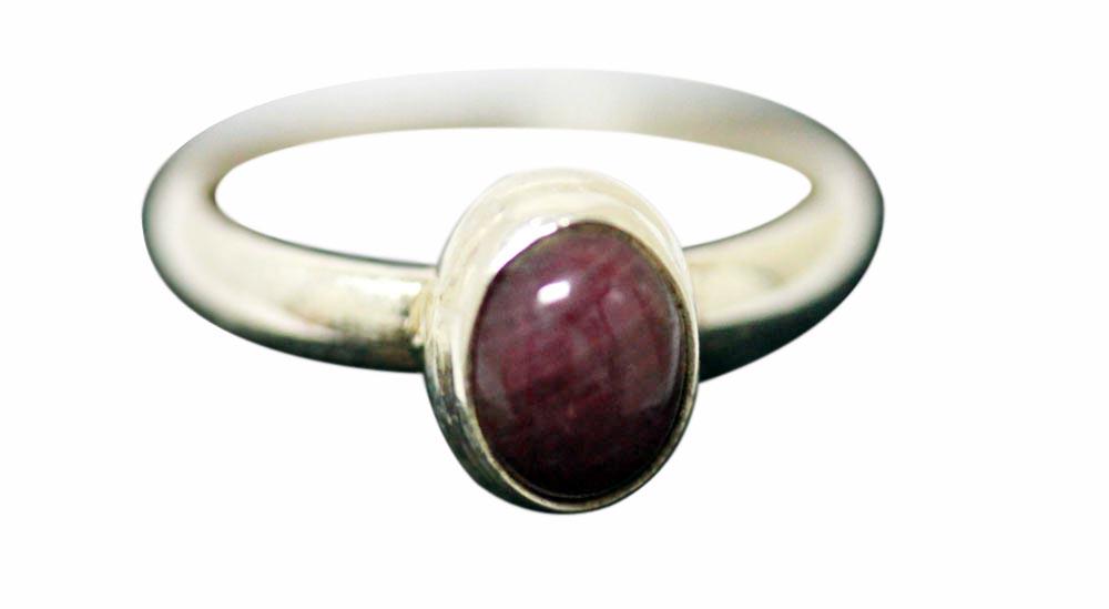 .925 STERLING SILVER 1.11 CTW RUBY RING: .925 STERLING SILVER 1.11 CTW RUBY RING -- .925 STERLING SILVER 1.11 CTW RUBY RING #21ST33618
