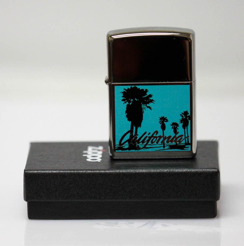 GENUINE ZIPPO LIGHTER CALIFORNIA MADE IN THE U.S.: GENUINE ZIPPO LIGHTER CALIFORNIA MADE IN THE U.S. -- GENUINE ZIPPO LIGHTER CALIFORNIA MADE IN THE U.S. #21ST44284