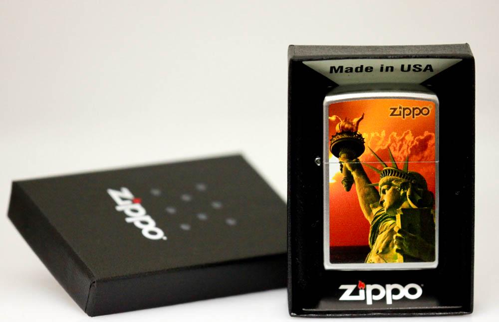GENUINE ZIPPO LIGHTER STATUE OF LIBERTY SUN: GENUINE ZIPPO LIGHTER STATUE OF LIBERTY SUN -- GENUINE ZIPPO LIGHTER STATUE OF LIBERTY SUN MIDE IN USA PART OF THE AMERICAN PRIDE SERIES #21ST25805