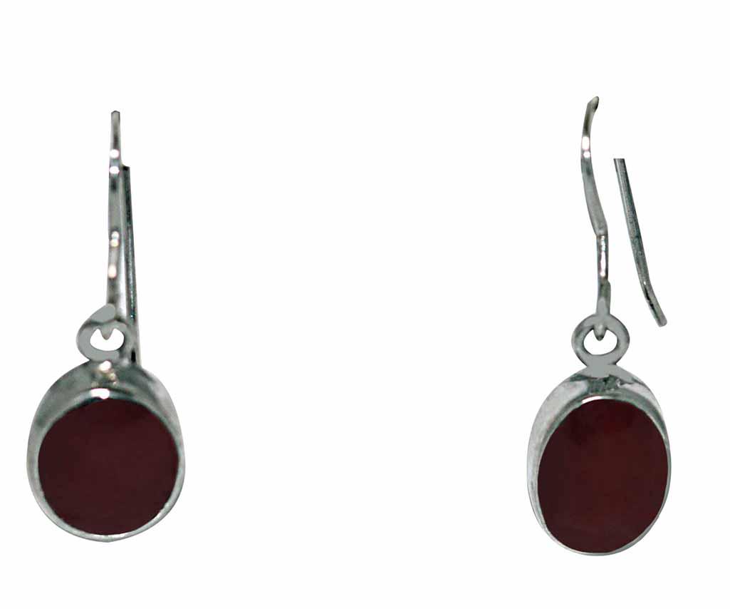 6.50 CTW RUBY EARRING .925 STERLING SILVER: 6.50 CTW RUBY EARRING .925 STERLING SILVER -- 6.50 CTW RUBY EARRING .925 STERLING SILVER #21ST47945