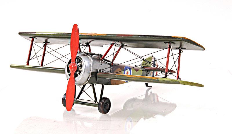 1916 SOPWITH CAMEL F.1 1:20-SCALE: 1916 SOPWITH CAMEL F.1 1:20-SCALE -- Fly back in time with this 1916 Sopwith Camel a British First World War single seat biplane fighter introduced on the Western Front in 1917. It?s handcrafted in ir