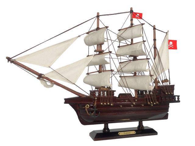 Wooden Henry Averys Fancy White Sails Pirate Ship Model: Wooden Henry Averys Fancy White Sails Pirate Ship Model 20in. -- Weight:?3 LB Box Dimensions:?23in. x 7in. x 19in. (L x W x H) #21ST29891