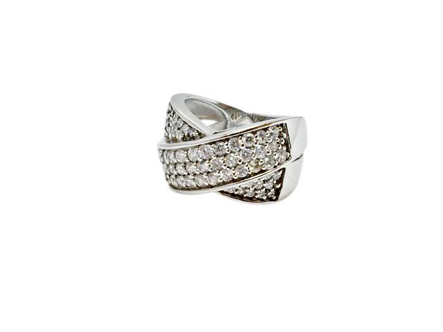 1.20 CTW DIAMOND RING IN 14K WHITE GOLD G-H/SI1-SI2: 1.20 CTW DIAMOND RING IN 14K WHITE GOLD G-H/SI1-SI2 -- 1.20 CTW DIAMOND RING IN 14K WHITE GOLD G-H/SI1-SI2 #21ST19273