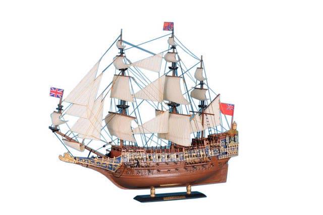 Sovereign Of The Seas Limited Tall Model Ship 21in.: Sovereign Of The Seas Limited Tall Model Ship 21in. -- Weight:?3 LB Box Dimensions:?25in. x 9in. x 20in. (L x W x H) #21ST29466