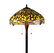TIFFANY STYLE DRAGONFLY FLOOR LAMP 18 INCHES WIDE