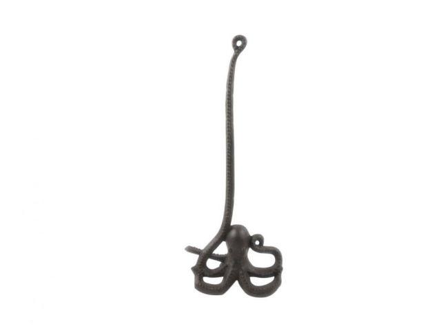 Cast Iron Octopus Kitchen Paper Towel Holder 19in.: Cast Iron Octopus Kitchen Paper Towel Holder 19in. -- Cast Iron Octopus Kitchen Paper Towel Holder 19in. #21ST94658