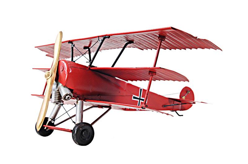 1917 RED BARON FOKKER TRIPLANE DR I 425/17: 1917 RED BARON FOKKER TRIPLANE DR I 425/17 -- This 1917 Red Baron Fokker Triplane DR-1 425/17 is perhaps the most famous fighter of all time. The triplane number 425/17 was the last mount of the Red B