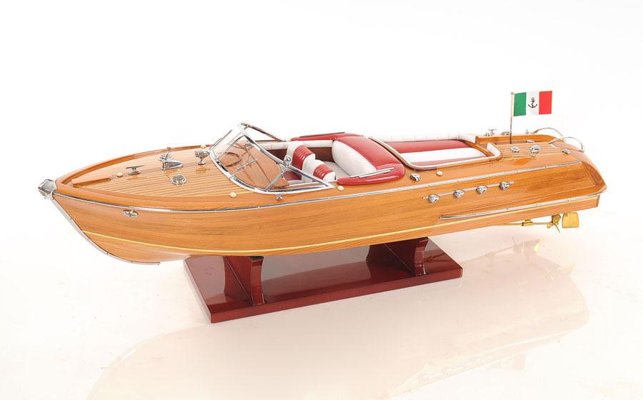 Riva Aquarama Replica L64: Riva Aquarama Replica L64 -- The Riva Aquarama was designed by Carlo Riva in the 1960s. The Riva is noted as one of the most legendary and famous speedboats out there. It is available as a FULLY ASSEM