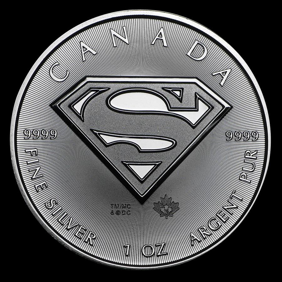 2016 Canada 1 oz Silver SUPERMAN?: 2016 Canada 1 oz Silver SUPERMAN? -- 2016 Canada 1 oz Silver $5 SUPERMAN? BU #21ST85439