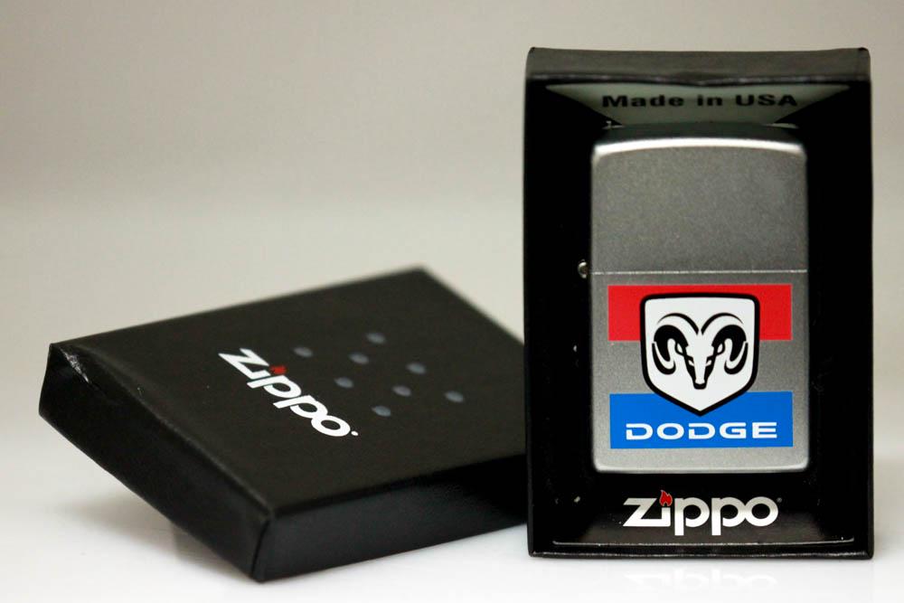 GENUINE ZIPPO LIGHTER DODGE" MADE IN U.S.A": GENUINE ZIPPO LIGHTER "DODGE" MADE IN U.S.A -- GENUINE ZIPPO LIGHTER "DODGE" MADE IN U.S.A #21ST15943