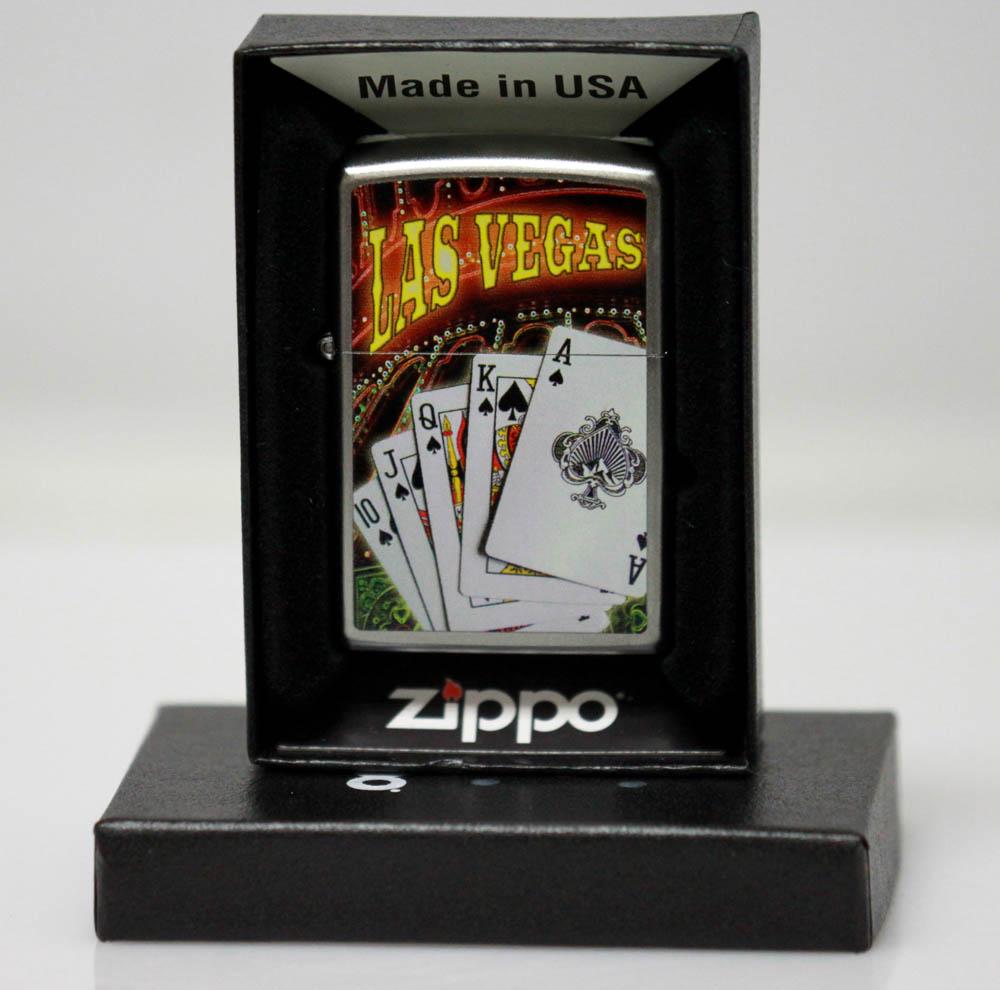 ROYALFLUSH LAS VEGAS GENUINE ZIPPO LIGHTER MADE IN USA: ROYALFLUSH LAS VEGAS GENUINE ZIPPO LIGHTER MADE IN USA -- ROYALFLUSH LAS VEGAS GENUINE ZIPPO LIGHTER MADE IN USA #21ST67193