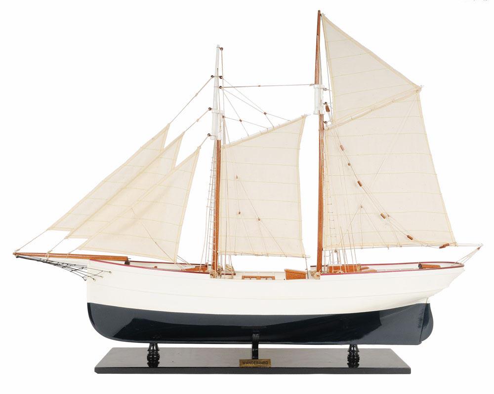 Wanderbird L80: Wanderbird L80 -- This is Museum-quality Fully Assembled edition of the Wanderbird. The model is 100% hand built from scratch using ?plank on frame? construction method. Our master craftsmen have spen