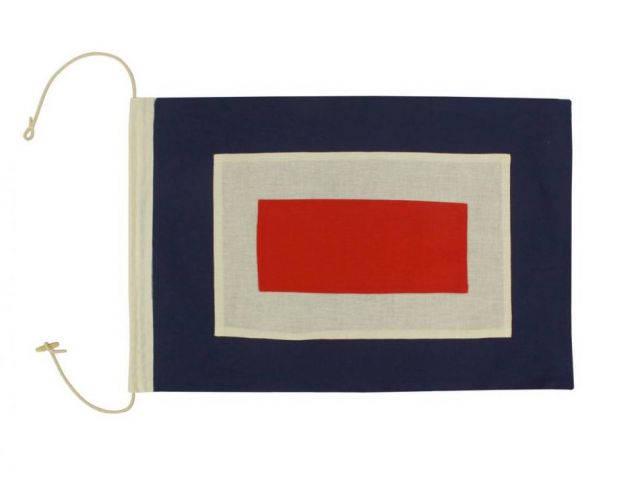 Letter W Cloth Nautical Alphabet Flag Decoration 20in.: Letter W Cloth Nautical Alphabet Flag Decoration 20in. -- Letter W Cloth Nautical Alphabet Flag Decoration 20in. #21ST19399