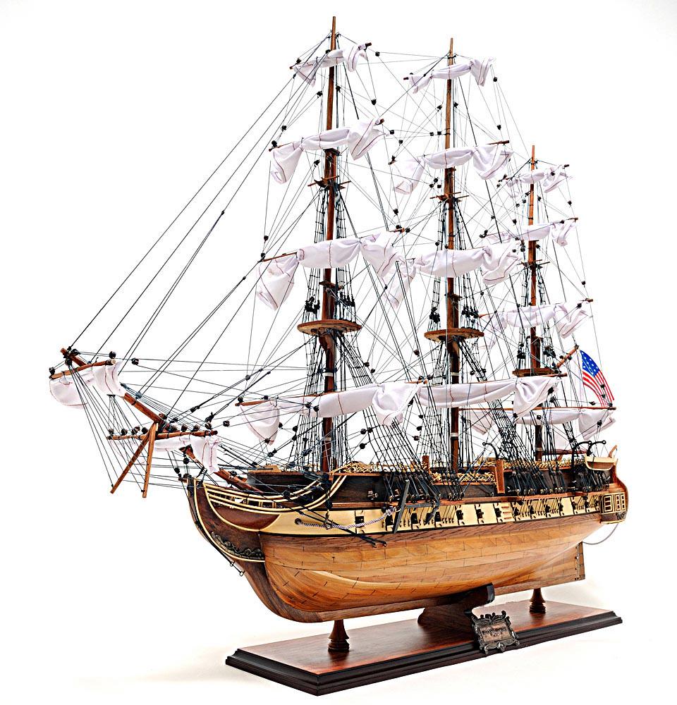 USS Constitution inlay hull L80: USS Constitution inlay hull L80 -- This is Museum-quality Fully Assembled edition of the famous USS Constitution Old ironside. It is part of an exclusive edition where the hull is laser cut with a uni